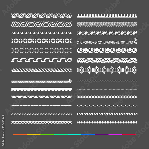 Design elements - borders rules