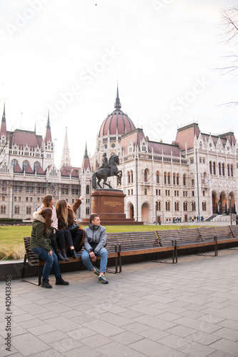 Canvas Print Travel to Hungary, European tour