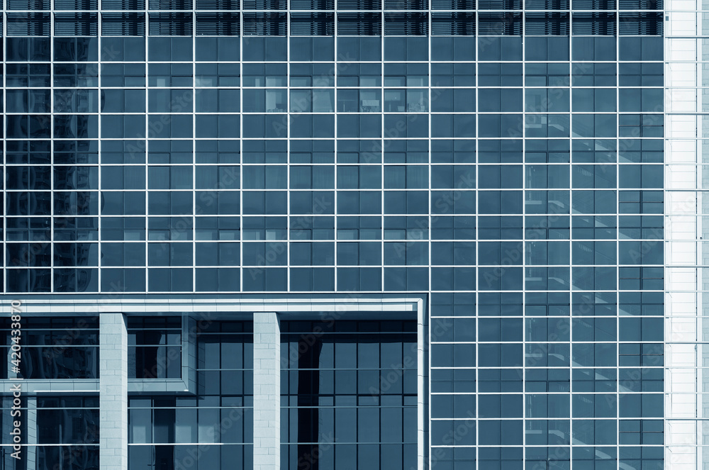 Exterior of modern architecture. Building abstract background Exterior of modern architecture. Building abstract background