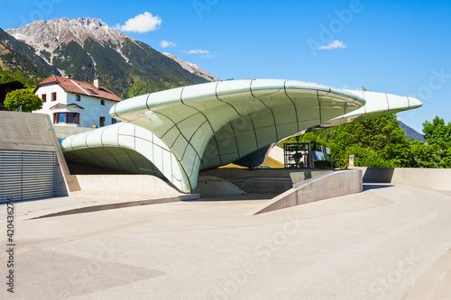 Hungerburgbahn funicular railway, Innsbruck photo