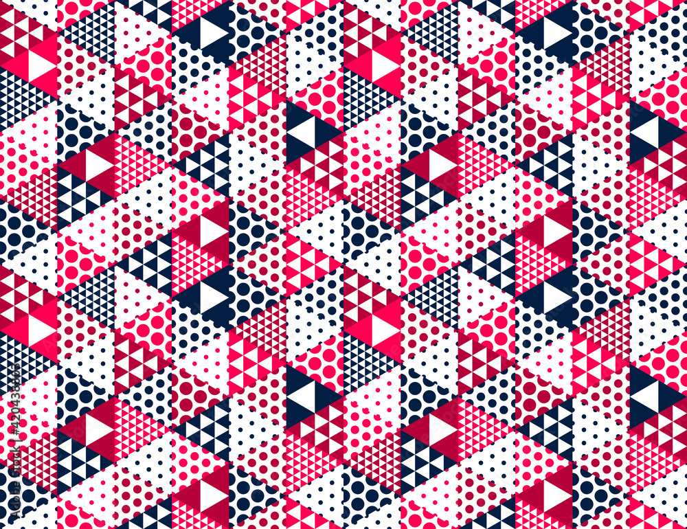 3D cubes seamless pattern vector background, rhombus and triangles dimensional blocks, architecture and construction, geometric design. 3D cubes seamless pattern vector background, rhombus and triangles dimensional blocks, architecture and construction, geometric design.