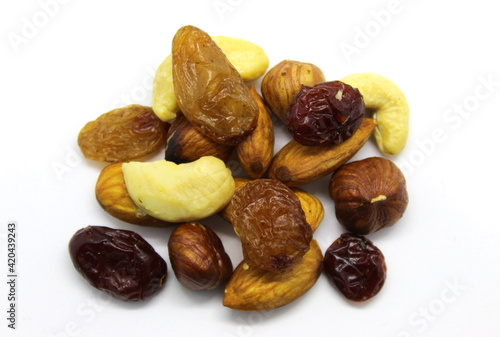 Student mix. Mixed nuts.