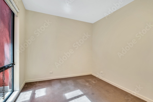 Empty and unfurnished brand new apartment