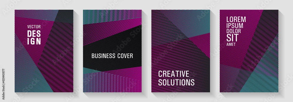 Geometric banner vector backgrounds. Geometric banner vector backgrounds.