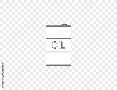 Barrel, industry, oil, petroleum icon. Vector illustration.