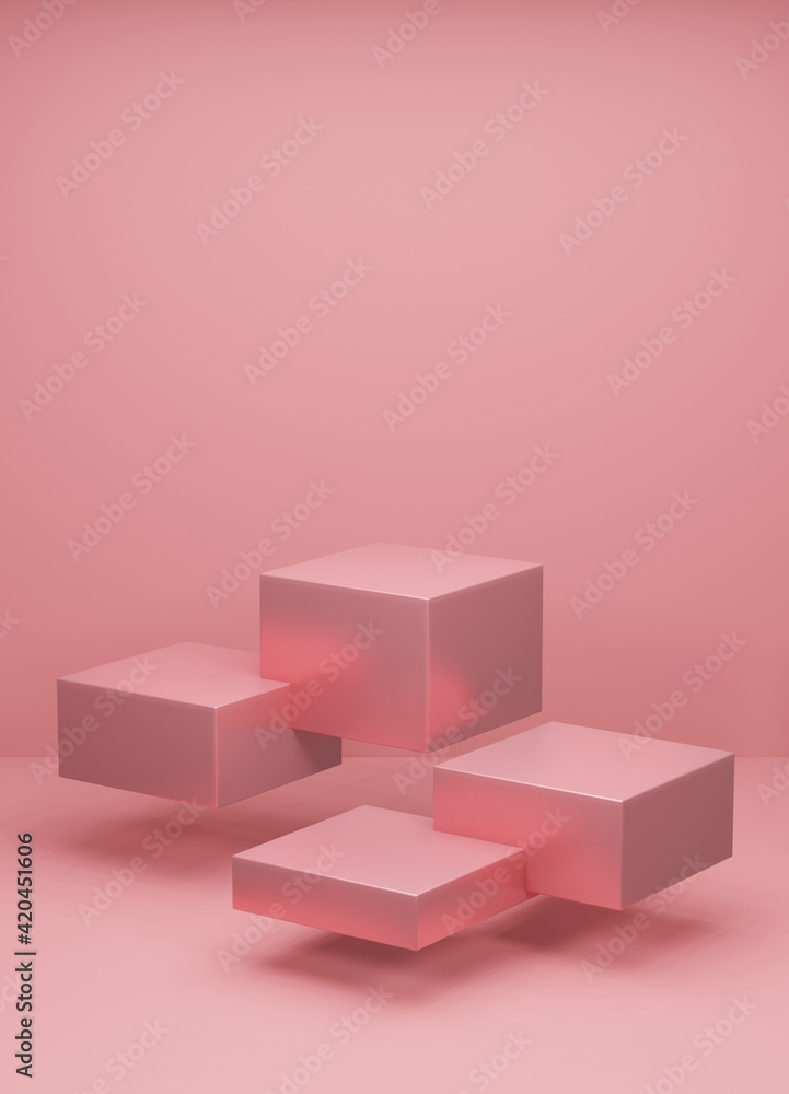 Display pedestal cube box geometric square product stand blank empty space podium stage showcase mock up boxes design presentation cosmetic template backdrop studio abstract background . 3d render. Display pedestal cube box geometric square product stand blank empty space podium stage showcase mock up boxes design presentation cosmetic template backdrop studio abstract background . 3d render.