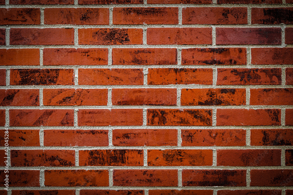 Obraz premium レンガの壁のイメージ（背景素材）