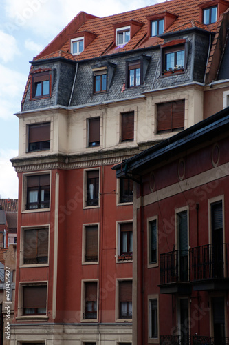 Old houses in the city