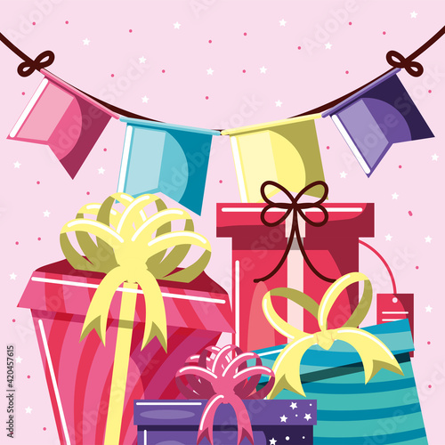 birthday pennants gifts