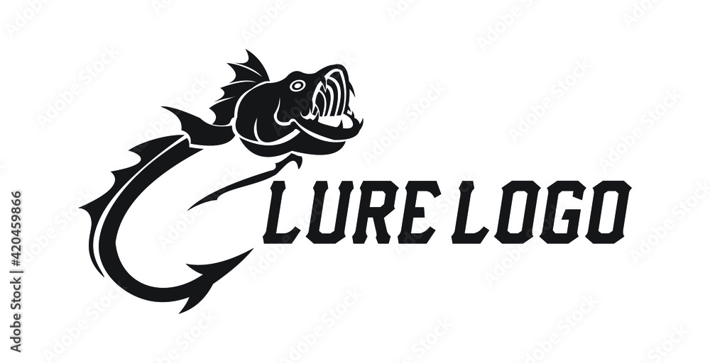 Lure Fishing logo exclusive design inspiration Lure Fishing logo exclusive design inspiration