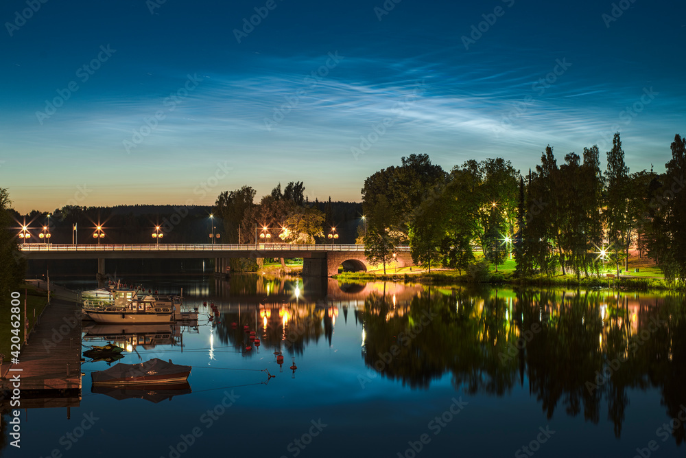 Noctilucent clouds