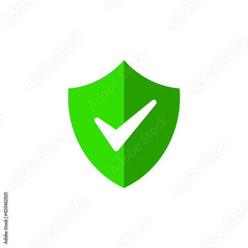 Free Download check mark on shield icon - GFXLoad