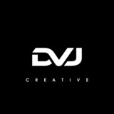 DVJ Letter Initial Logo Design Template Vector Illustration