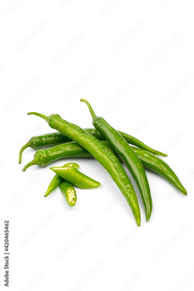 Green bitter pepper Green bitter pepper