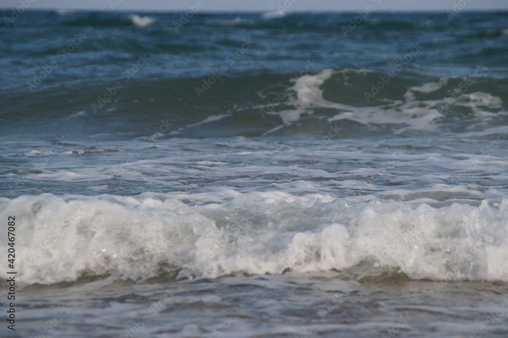 Fototapeta premium waves on the sea