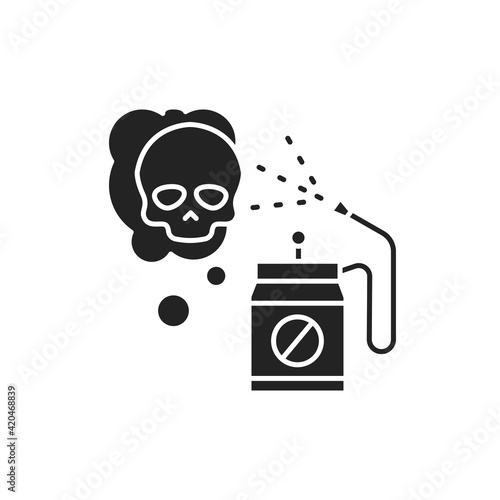 Pesticide color line icon. Pictogram for web page, mobile app, promo.