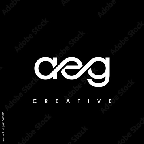 AEG Letter Initial Logo Design Template Vector Illustration