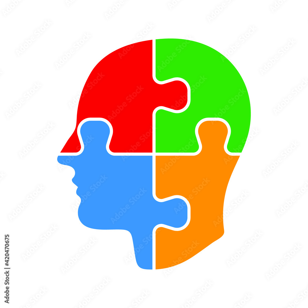 head puzzle icon. Head Puzzle Mind Design For Education Industry design. editable icon. vector illustration head puzzle icon. Head Puzzle Mind Design For Education Industry design. editable icon. vector illustration