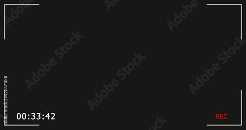 CCTV Cam 1 main monitor display with scanlines on black screen