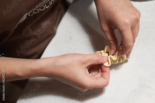 Preparing, forming and shaping dumplings