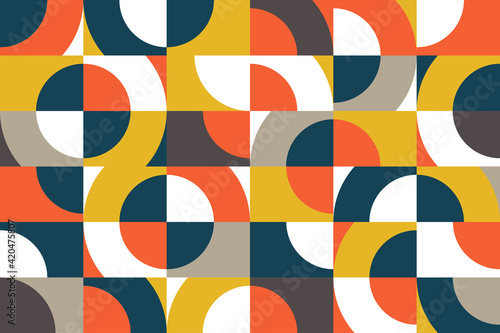 Geometry minimalist artwork poster. design for web banner, wallpaper, business presentation, fabric print. modern art scandinavian design style