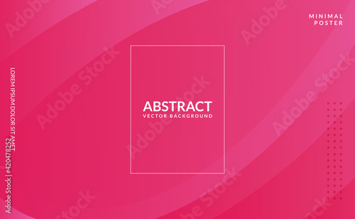 Light pink Abstract Vector Background 3D Paper Art Style For Cover Design, Book Design, Poster, Flyer, Banner, Website Backgrounds or Advertising