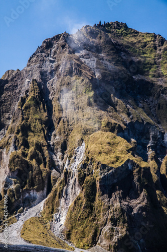 lake formed inside the crater of the volcano Mt. Pinatubo in Zambales, Philippines. Its eruption during the early 1990's was one of the most powerful in the world.