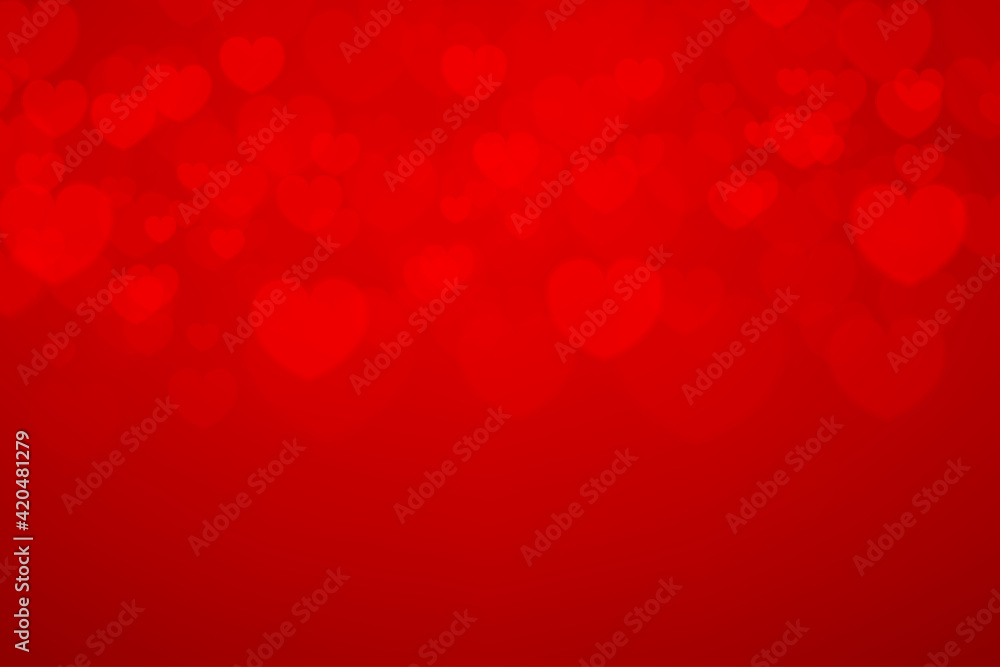 Red background with heart shape. Valentines day background Red background with heart shape. Valentines day background