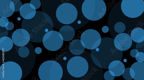 background with circles, Backgound Bubbles, Abstract.