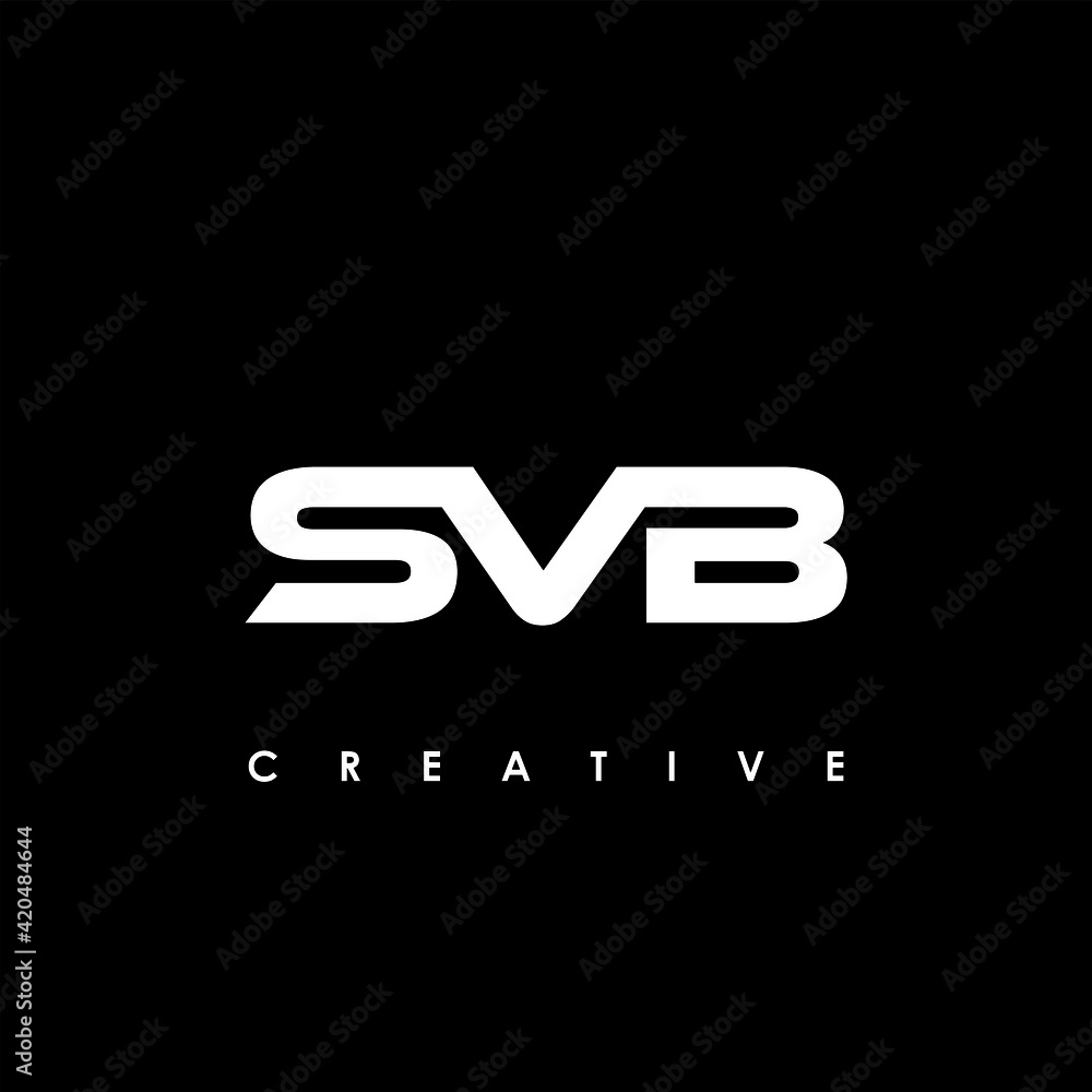 SVB Letter Initial Logo Design Template Vector Illustration SVB Letter Initial Logo Design Template Vector Illustration