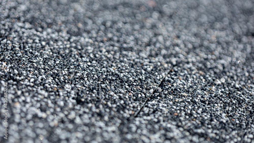 Concrete texture, gray porous tiles, close-up selected focus Concrete texture, gray porous tiles, close-up selected focus