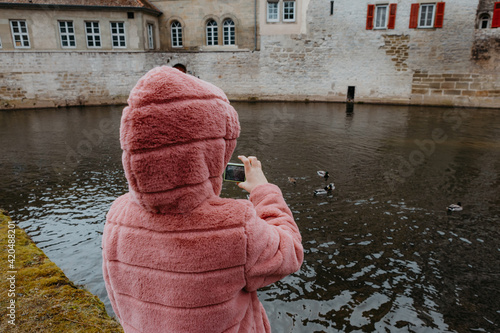 a child with a camera