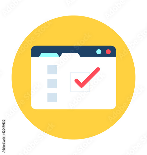 Checklist Vector Icon