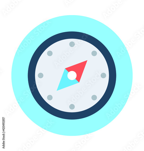 Compass Vector Icon