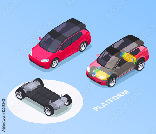 Car Designer Profession Set