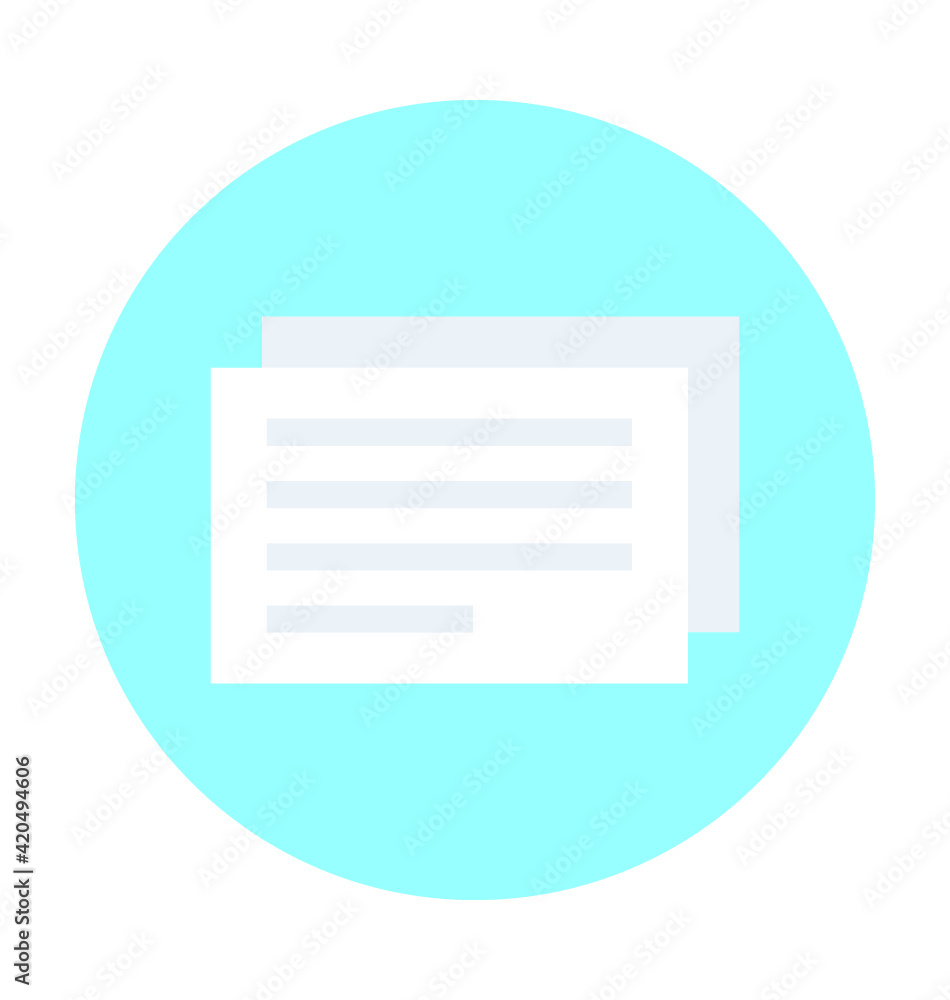 Paper Vector Icon Paper Vector Icon