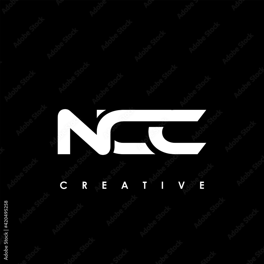 NCC Letter Initial Logo Design Template Vector Illustration NCC Letter Initial Logo Design Template Vector Illustration