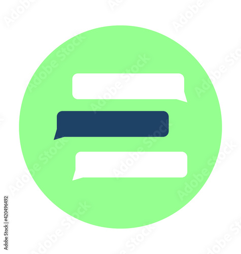 Messenger Vector Icon