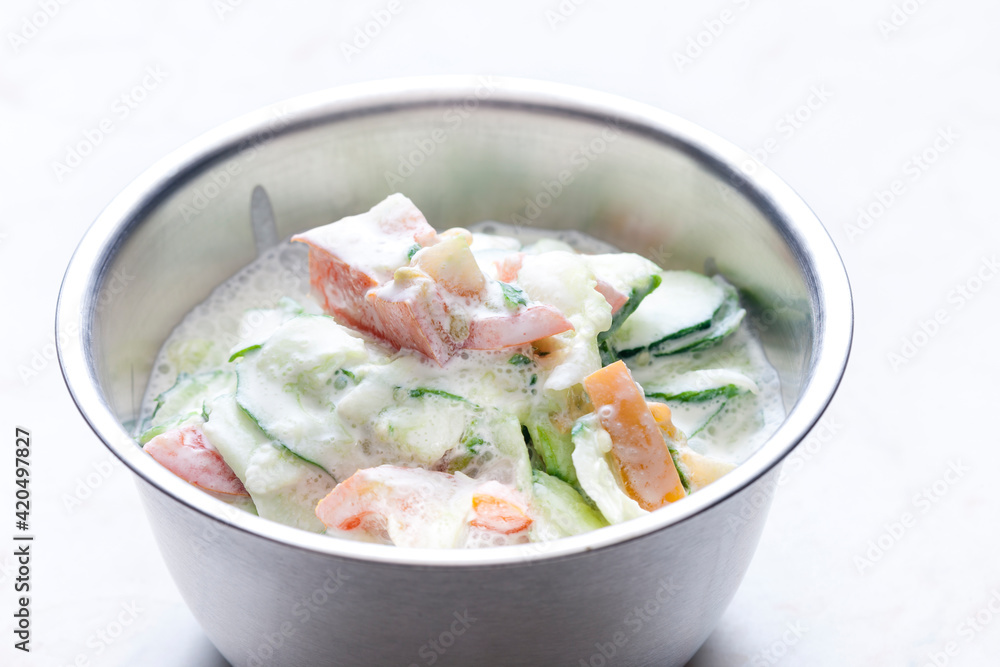 tomato and cucumber salad with cream dressing tomato and cucumber salad with cream dressing