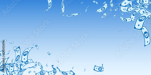 Bitcoin, internet currency notes falling. Messy BT