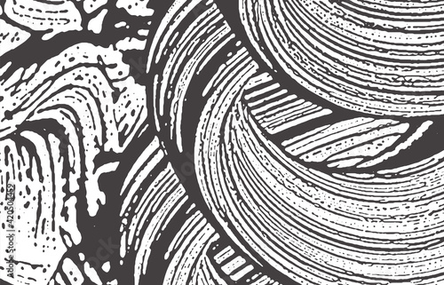Grunge texture. Distress black grey rough trace. A