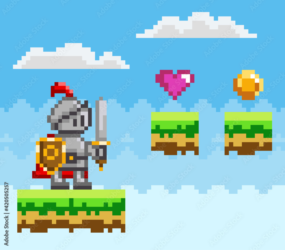 Knight (32x32, pixelart)