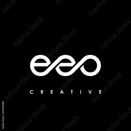 EEO Letter Initial Logo Design Template Vector Illustration