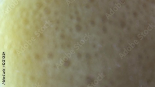 Close-up of black bubbles on a drink