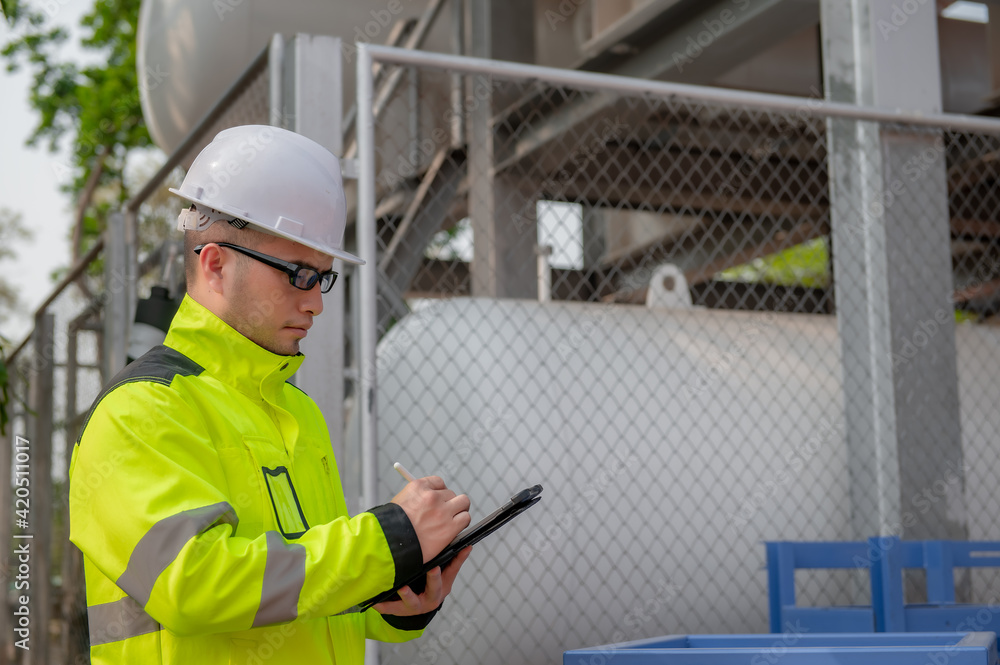 Engineers work place to keep liquid helium,preventive maintenance schedule checking,Thailand people Engineers work place to keep liquid helium,preventive maintenance schedule checking,Thailand people