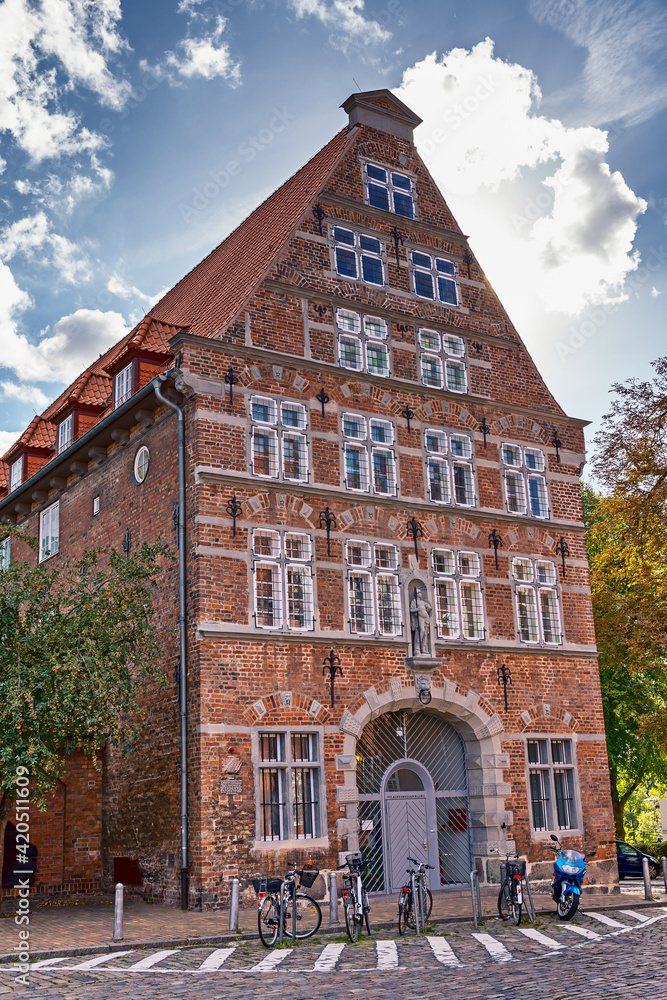 Das Zeughaus in der Hansestadt Lübeck, Schleswig-Holstein