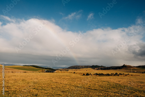 Rainbow and Ranch Land photo