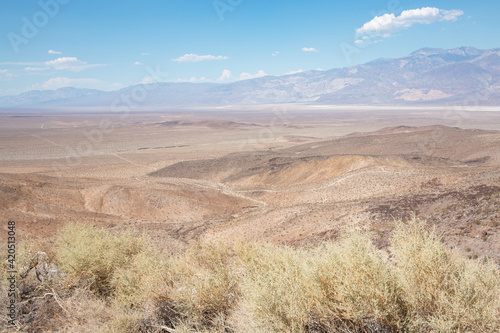 Scenic Panamint Valley in California, USA