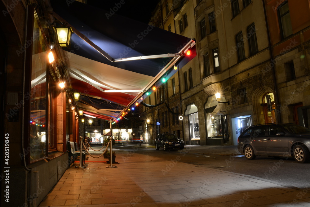 Fototapeta premium Cosy atmosphere Sweden