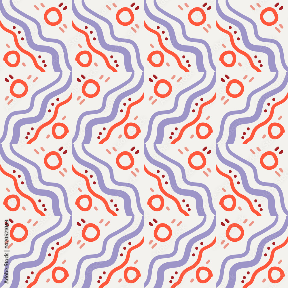 Abstract geometric seamless pattern. Tile background. Infinity wrapping paper with different shapes. Creative texture. Abstract geometric seamless pattern. Tile background. Infinity wrapping paper with different shapes. Creative texture.